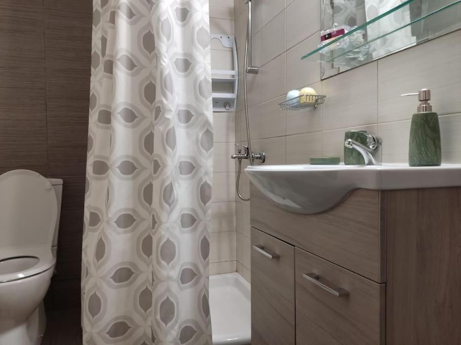 Modern Apartment Near Airport, Port & Beach Nea Alikarnassos Exteriör bild
